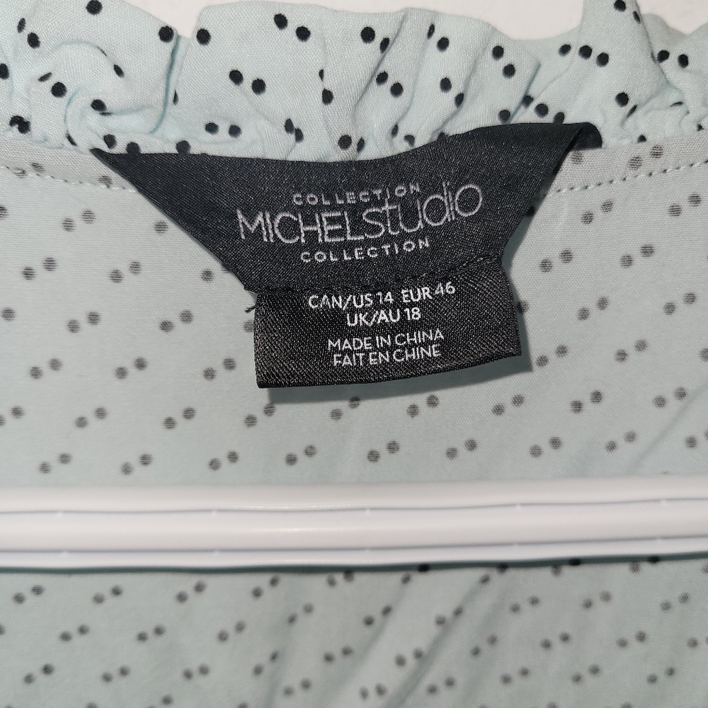 Michel Studio tank blouse size 14